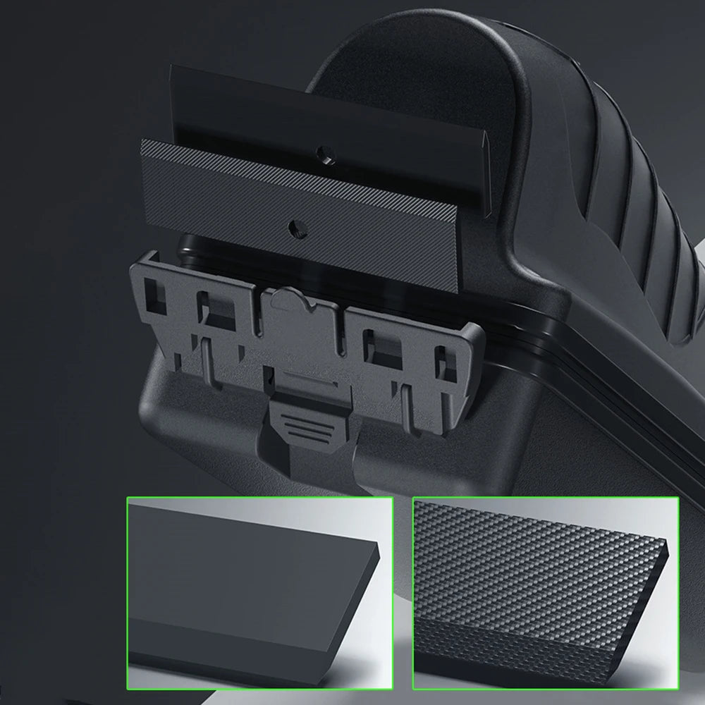 1PC Fish Tank Magnetic Brush Carbon Fiber Cleaning Brush To Remove Moss Glass Suspension Blade Algae Magnetic Brush