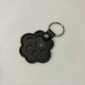 Porte-clés collector de poils de chien en cuir, souvenir commémoratif pour animaux de compagnie, pendentif de rangement de poils, cadeau porte-clés