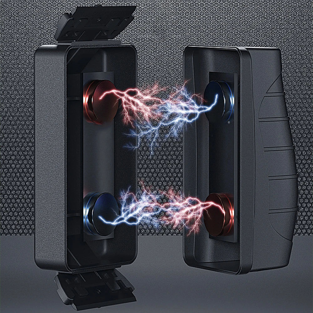 1PC Fish Tank Magnetic Brush Carbon Fiber Cleaning Brush To Remove Moss Glass Suspension Blade Algae Magnetic Brush