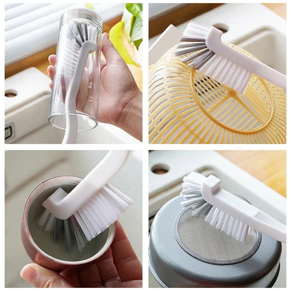 1PC Japanese Wash Crayfish Brush Abalone Cleaning Brush Cup Brush Kitchen Juicer Plastic Soy Milk Machine Brush