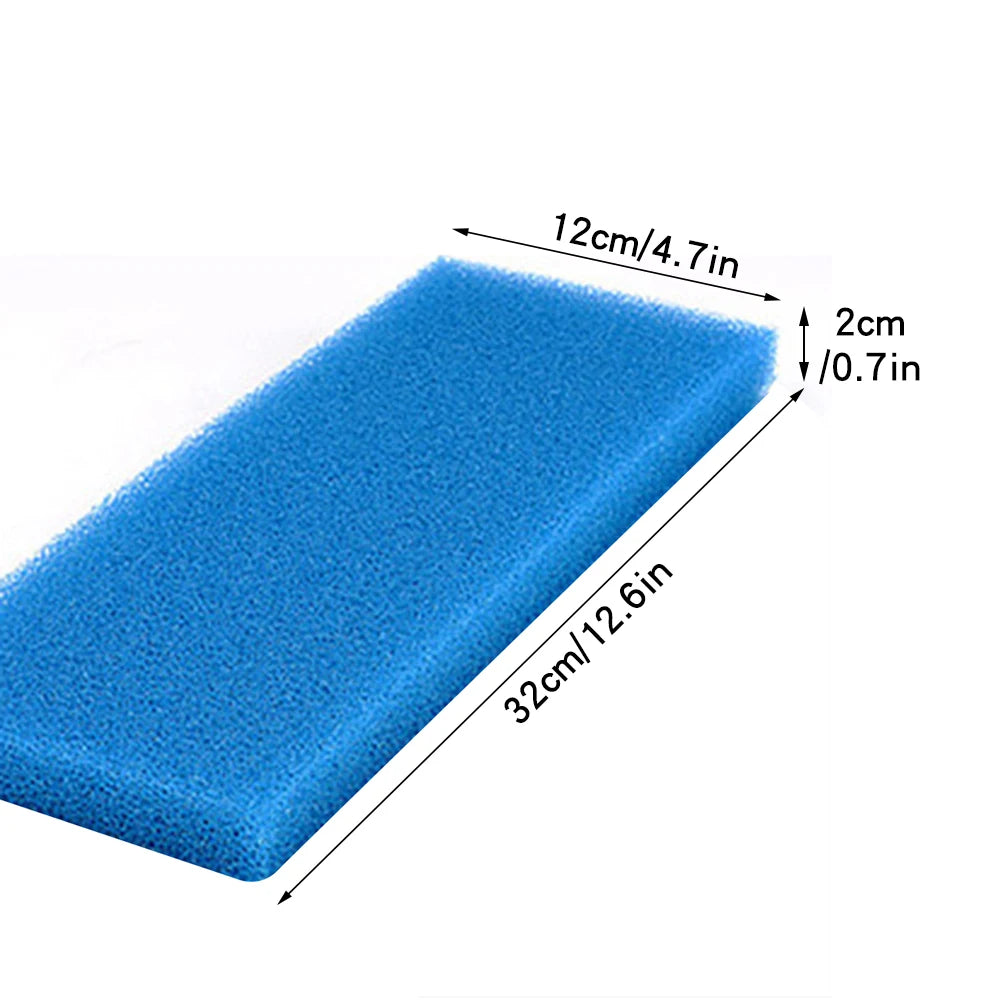 2PCS Fish Tank Filter Cotton Black Thickened Biochemical Cotton Water Rattan Cotton Turtle Tank Filter Material Filter Sponge