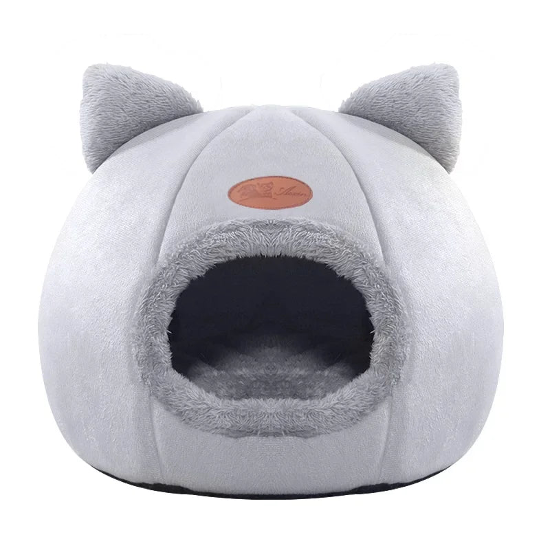 Nouveau Lit pour Chat Confort Sommeil Profond Hiver, Tapis, Panier, Petite Niche pour Chien, Produits pour Animaux, Tente Douillette, Nid, Cama Gato Intérieur