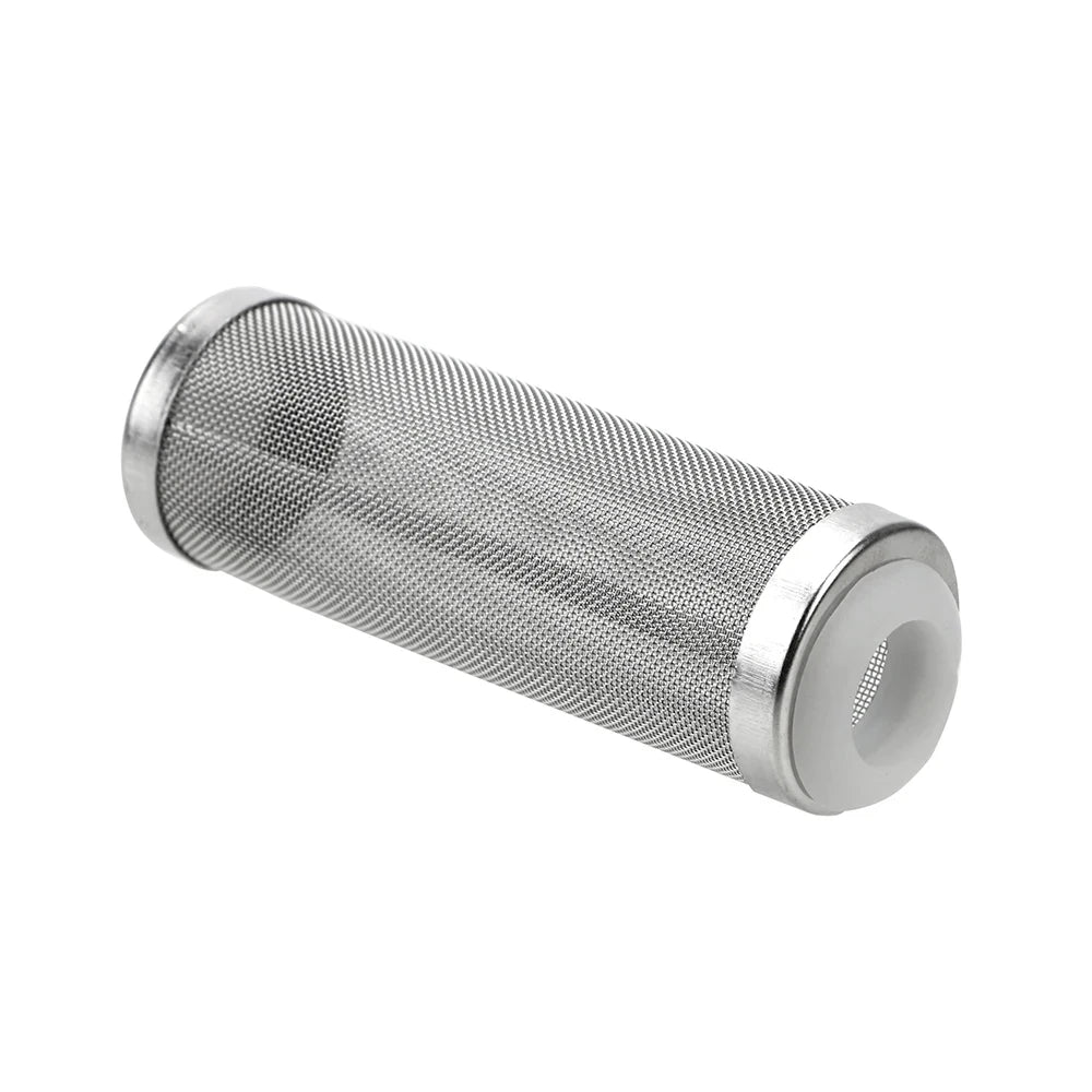 1PC Stainless steel water inlet protective sleeve, fish tank aquarium filter, water inlet filter screen sleeve