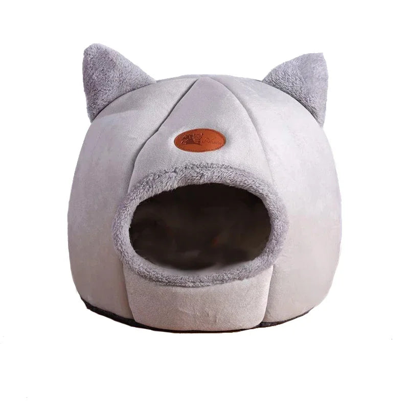 Nouveau Lit pour Chat Confort Sommeil Profond Hiver, Tapis, Panier, Petite Niche pour Chien, Produits pour Animaux, Tente Douillette, Nid, Cama Gato Intérieur