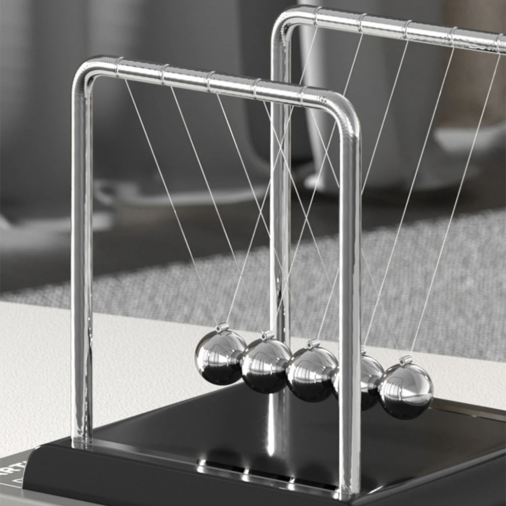 1PC Newton Pendulum Ball Perpetual Motion Machine Magnetic Levitation Small Decoration For Study Office Desktop