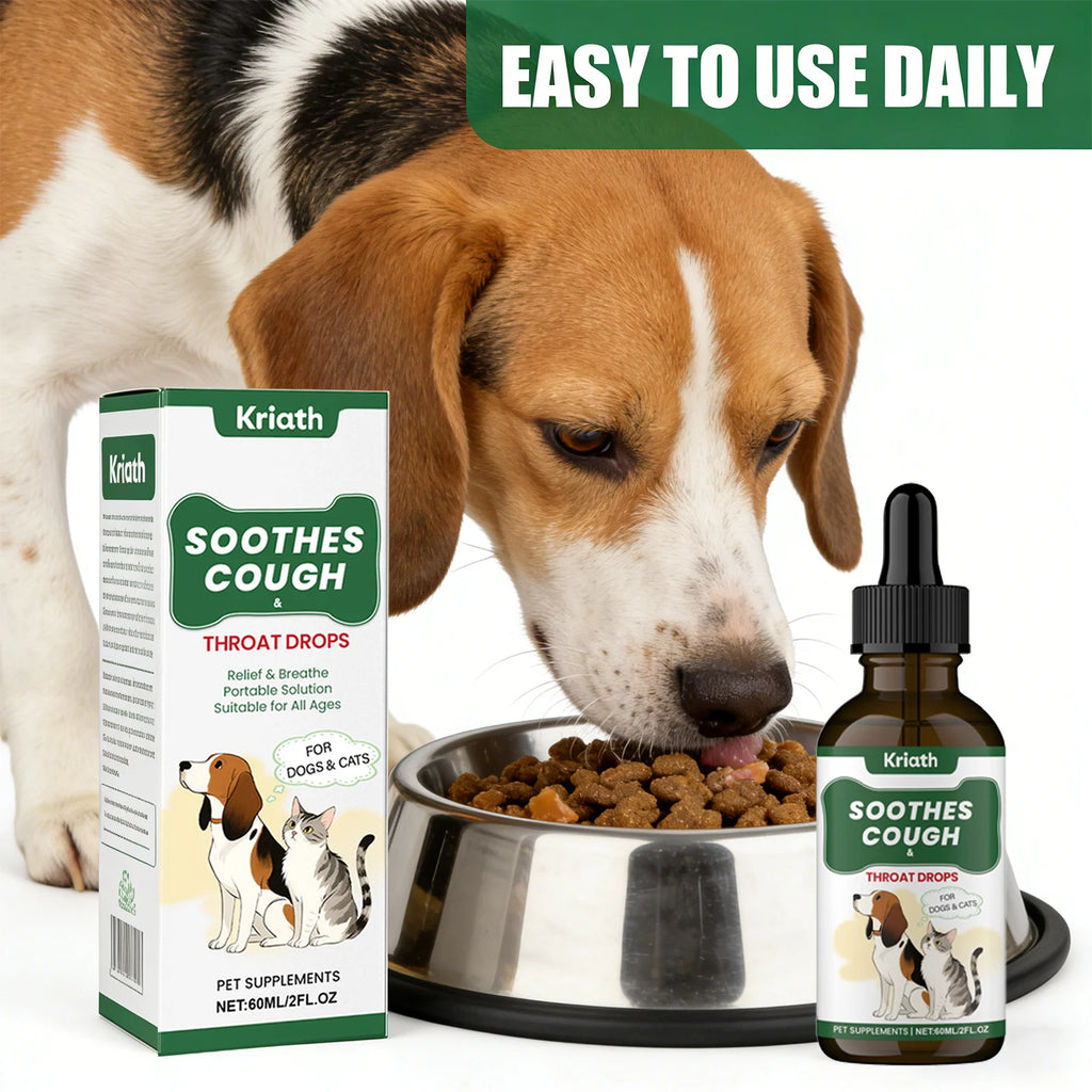Pets Herbal Liquide Nutritionnel Hydratant Gorge Apaisant Gorge Aide Respiratoire Aide à la Digestion Soins pour Chiens Compléments