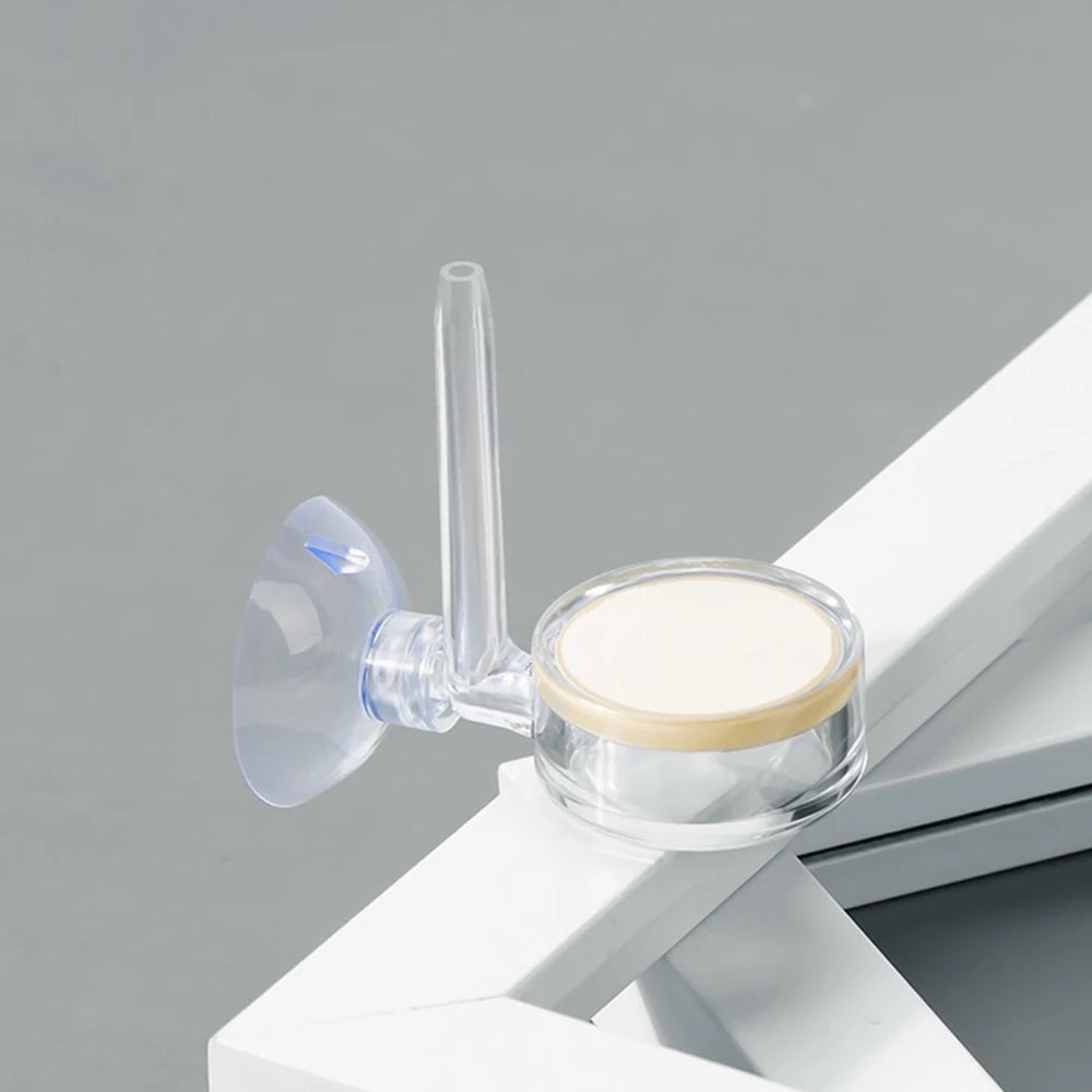 1PC Diffuser for Aquarium Plants, Clear CO2 Atomizer Aquarium CO2 Diffuser with Suction Cup