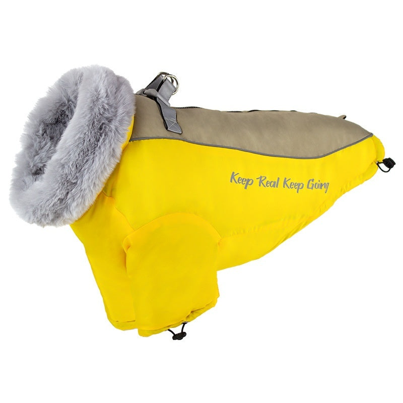 Thickened Two-legged Windproof Dog Coat Warm For Large Dogs