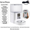 Remote Pet Feeder With Scheduled Feeding And Monitoring Features
