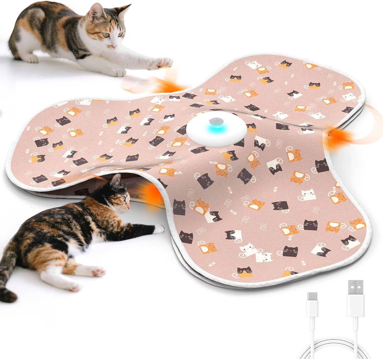 Cat Toy Hunting Cover Pet Play Cover Self-Entertainment Boredom-Busting Hideaway Cover