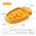 Radish Dog Slow Food Anti-tumble Pet Bowl