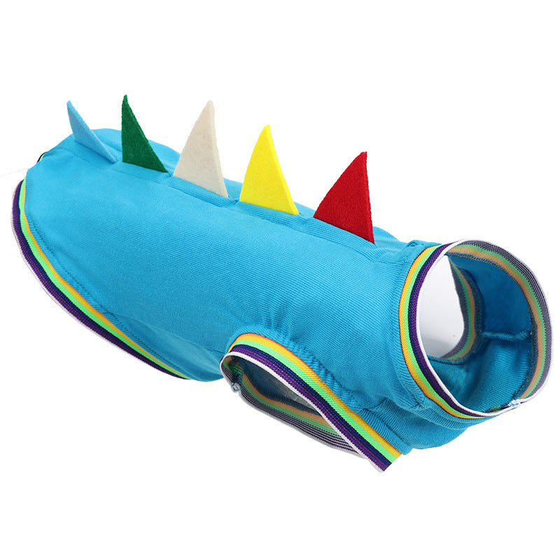 Sausage Dog Special Dinosaur Vest Dog Outdoor Comfortable Clothes Pet Four-legged Clothes Cute Photo Pet Clothes