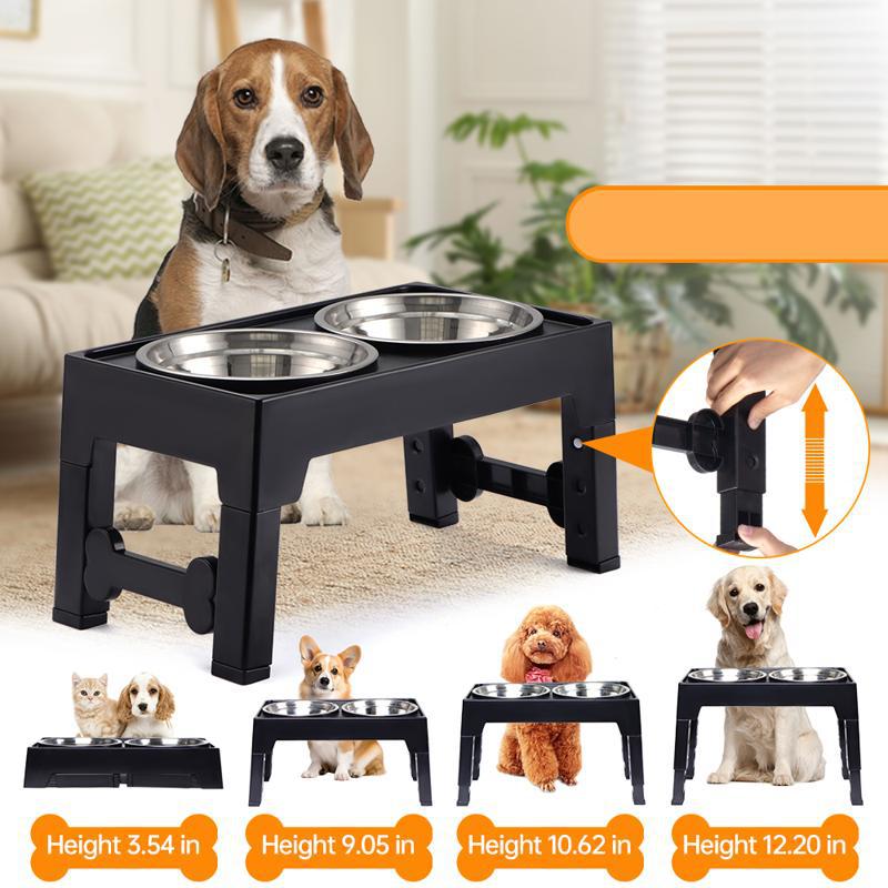Pet Lifting Feeding Bowl Neck Protection Anti-tumble Medium Large Dog Dedicated