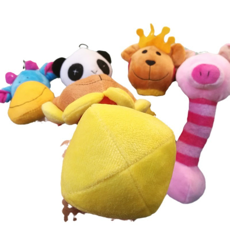 Pet Chewing Small Yellow Duck Toy