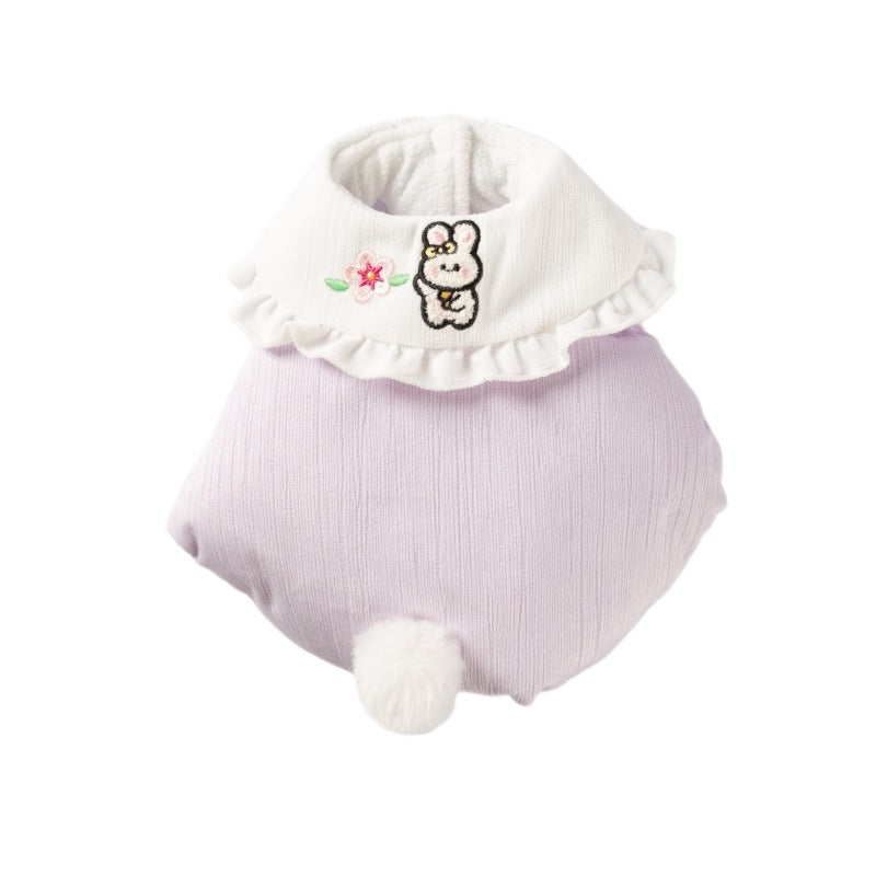 Wholesale Of Pet Clothes, Small Dog Clothes, Cute Little Rabbit Tails, Cotton-padded Clothes, Bichon Frise, Teddy Cat And Dog Clothes